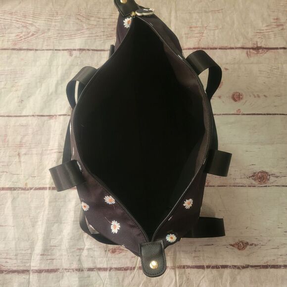 Alice + Olivia Daisy Canvas Duffle Bag - Picture 6 of 9